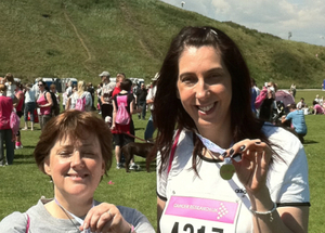 Sandra and Nicole 'Race for Life'