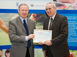 Frank McKeever Receives Award