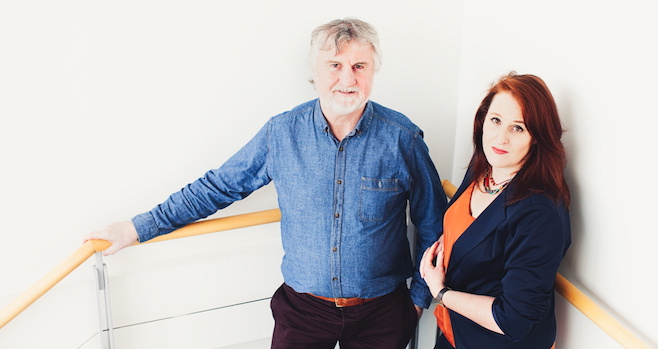 Nick Jackson and Amy Annard